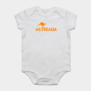 Australia Kangaroo Baby Bodysuit